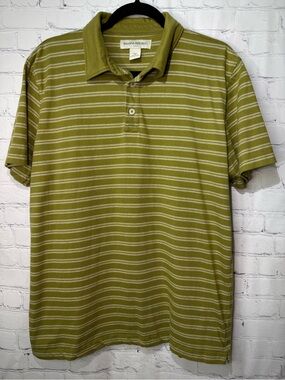 Banana Republic Factory size large olive green polo